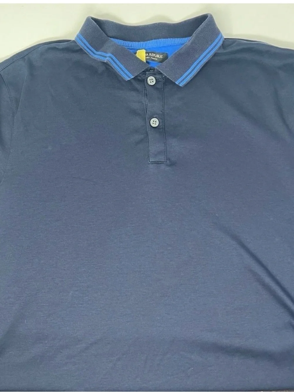 10 items for $20 sale: Banana Republic Dark Blue Polo Luxury Touch-XL